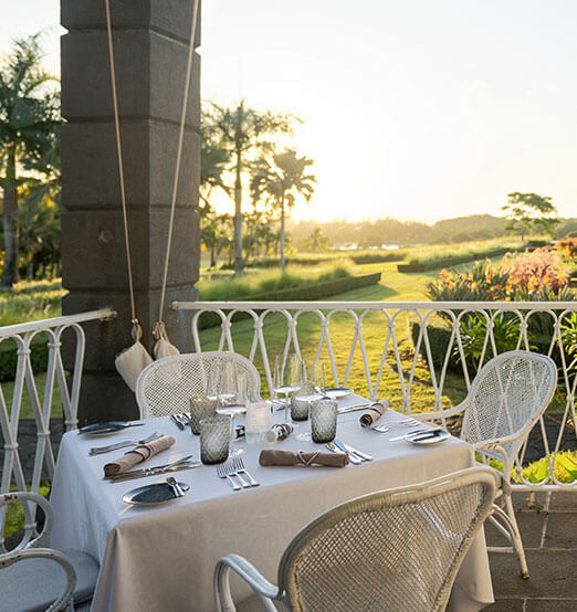 Sunset dining experience with panoramic views and refined cuisine