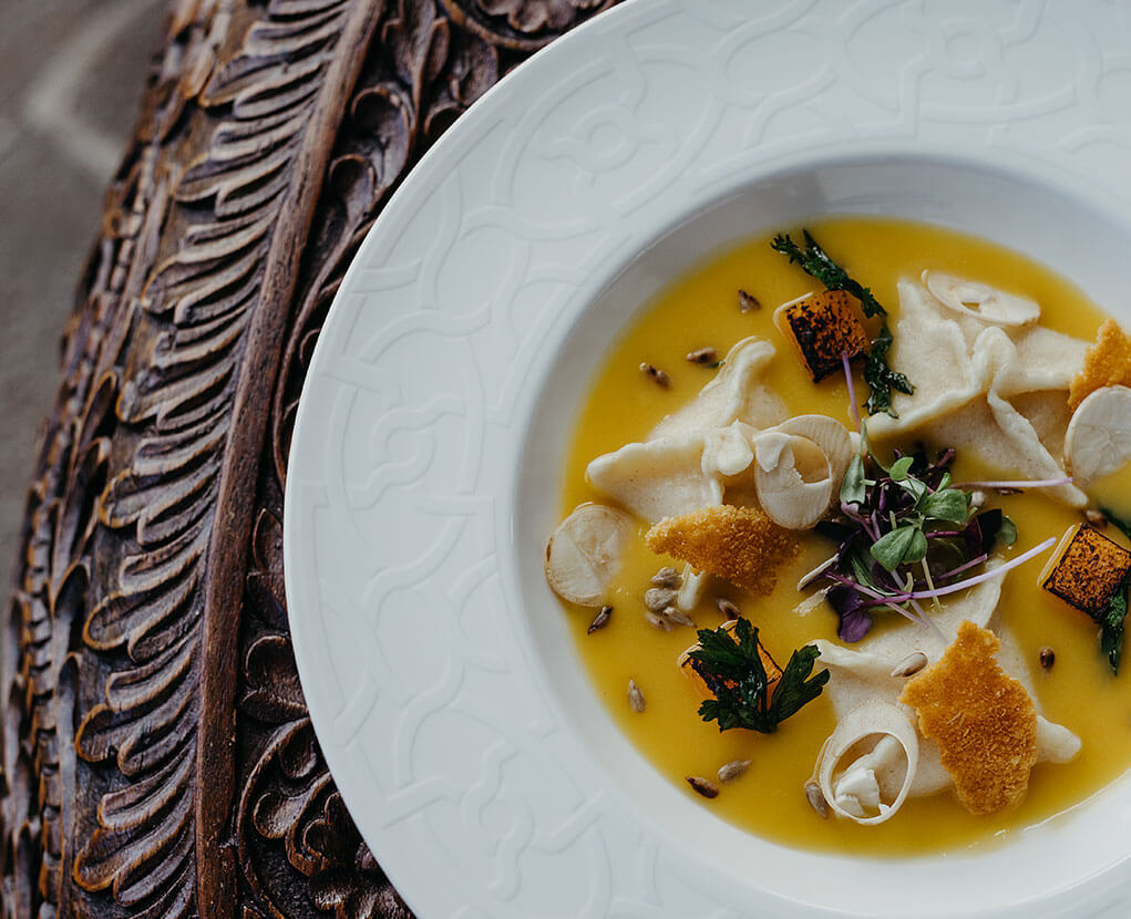 Déjeuner gastronomique à la carte au Château de Bel Ombre