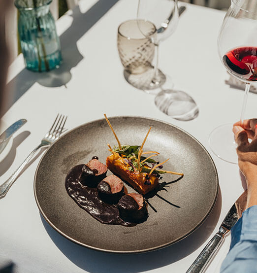 Elegant lunch menu experience at Le Château de Bel Ombre