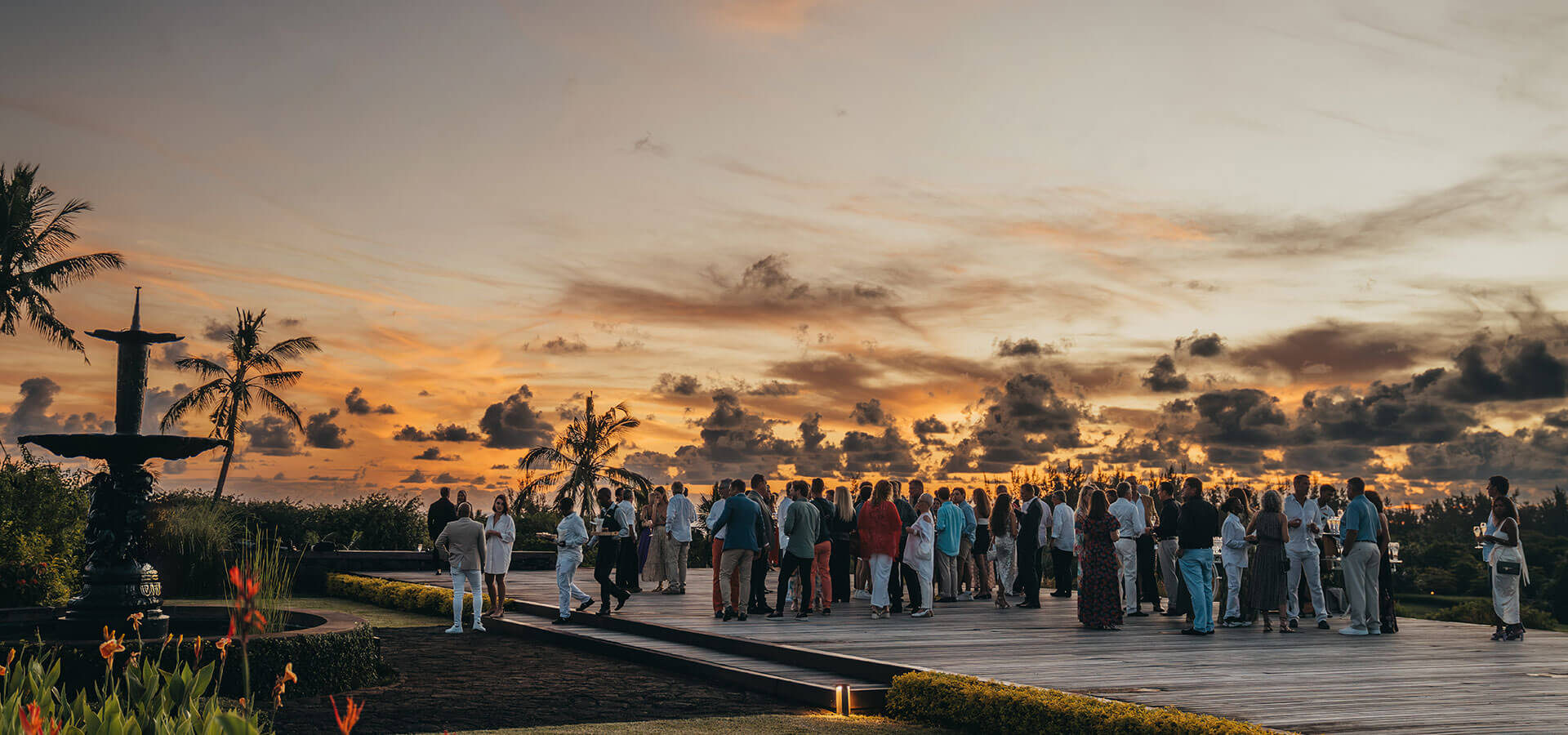 Corporate event at Le Château de Bel Ombre