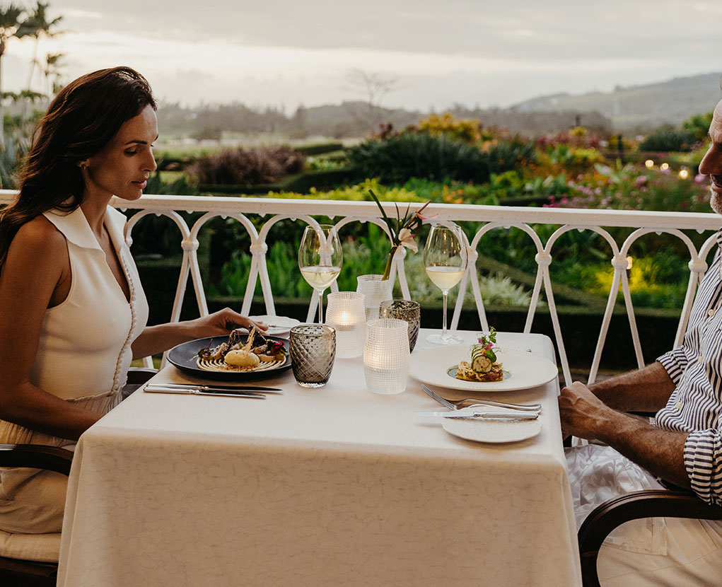 Couple Romantic Dining Experience at Le Château de Bel Ombre
